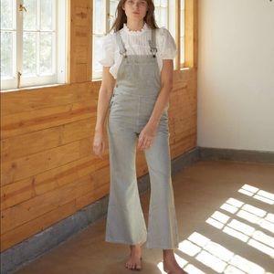 Christy Dawn - The Billy Overall Railroad Stripe - Size 29 NWT